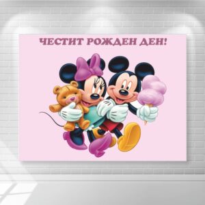 Винил за фон Винил за фон - Мини маус и Мики маус