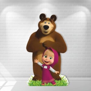 Фигурка за декорация Фигурка - Маша и Мечока