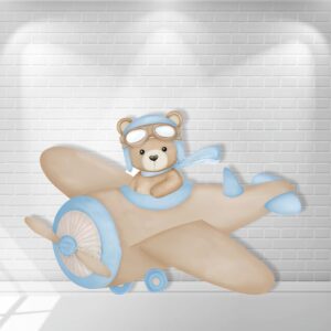 Фигурка за декорация Фигурка - Мече авиатор