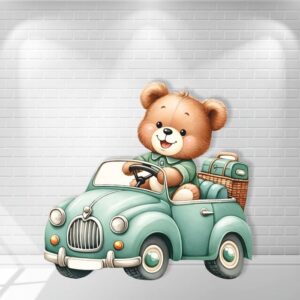 Фигурка за декорация Фигурка - Мече пътешественик