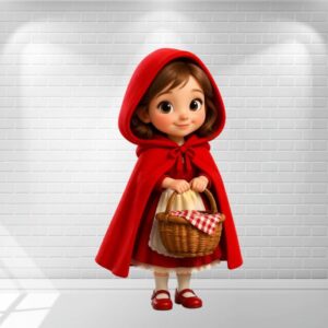 Фигурка за декорация Фигурка - Червената шапчица / приказки