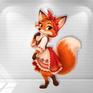 Фигурка за декорация Фигурка за декорция - Кума Лиса / приказки