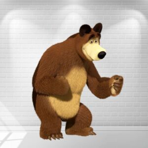 Фигурка за декорация Фигурка – Маша и мечока